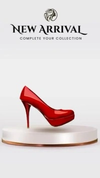 High Heels New Collection Video Template Instagram Story
