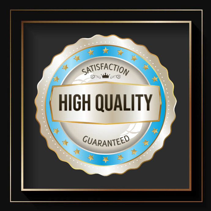 High Quality Label Template | PosterMyWall