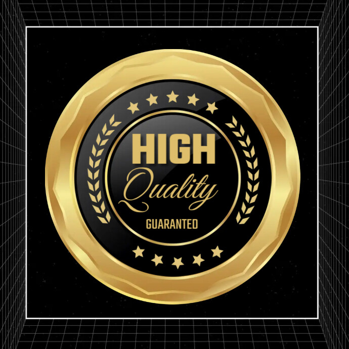 Copy of High Quality Label | PosterMyWall
