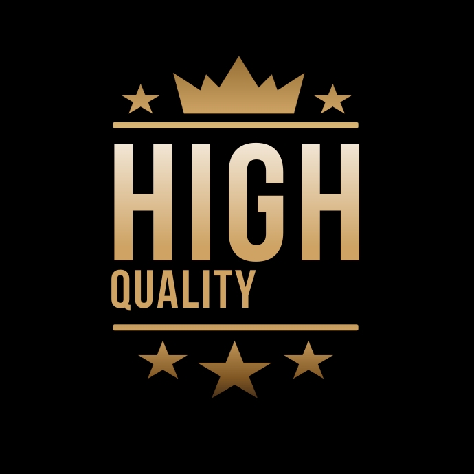 Plantilla de High Quality Logo | PosterMyWall