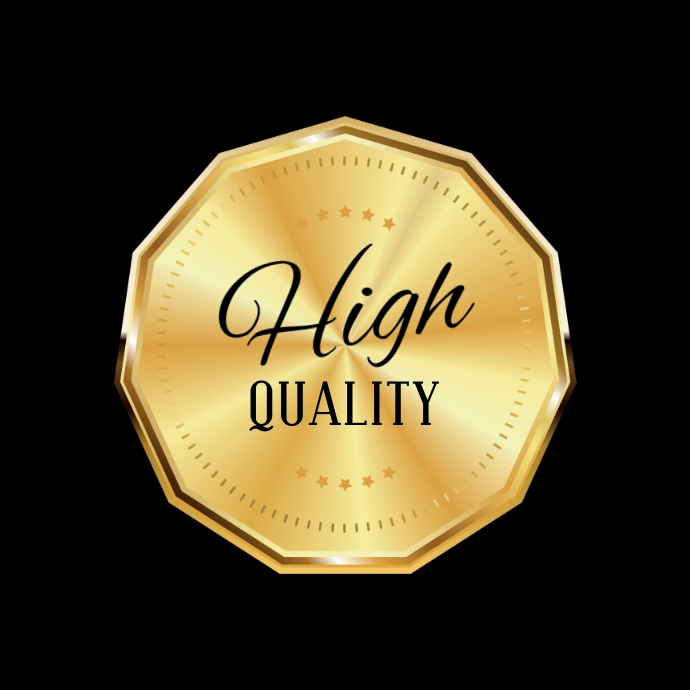 Copy of High Quality Product Label | PosterMyWall