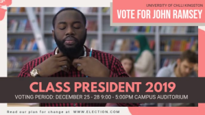 High School Presidential Election Facebook Banner Facebook-covervideo (16:9) template
