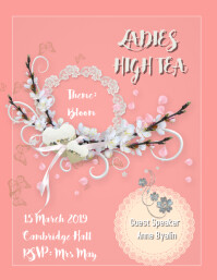 High Tea Template | PosterMyWall