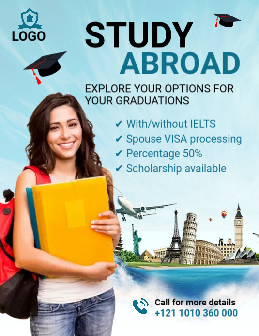 Higher Education Ad Template | PosterMyWall