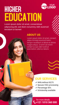 Higher Education Ad Template | PosterMyWall