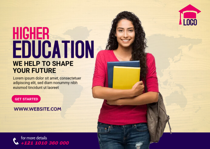 Academic Program Ad Higher Education Ad Template | PosterMyWall