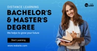 Higher Education Ad Template delt Facebook-billede