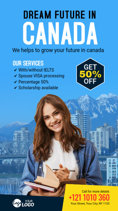 Higher Education Ad Template | PosterMyWall