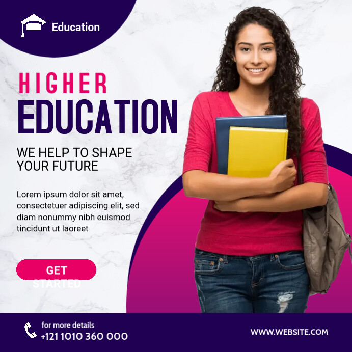 Higher Education Poster Design