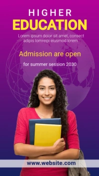 Higher Education Banner Ad Template