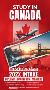 Higher Education Canada Instagram Story template