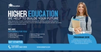 Higher Education Facebook Event Cover template
