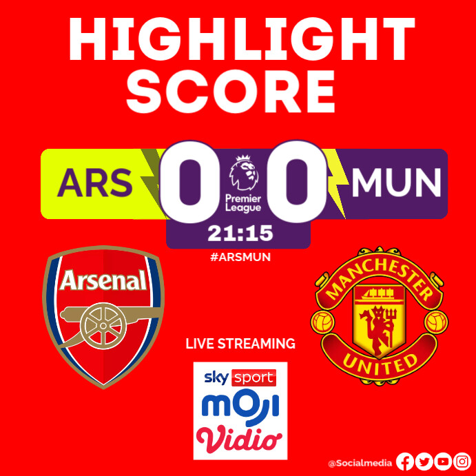Highlight Score Copy of HIGHLIGHT SCORE FOOTBALL | PosterMyWall