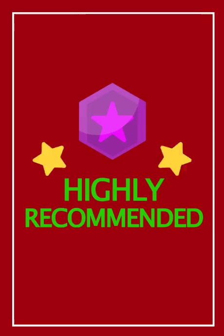 Highly Recommended Program Plantilla de Highly recommended | PosterMyWall