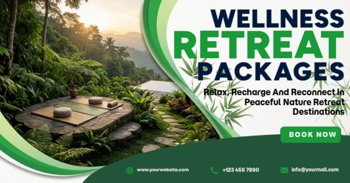 Hijau Modern & Minimalis Wellness Retreat Packages Gambar Bersama ...