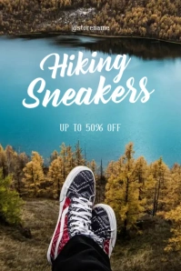 Hiking Sneakers - Tumblr Graphic template