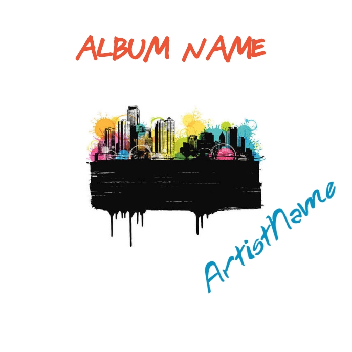 Hip hop album cover Template PosterMyWall
