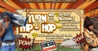 Hip - Hop Bash Facebook Shared Image template