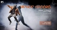 Hip Hop Dance Classes Facebook Ad template