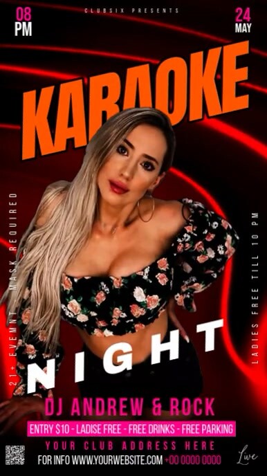 hip hop dance event template, Instagram Story