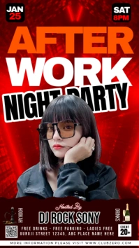 hip hop dance event template Instagram Story