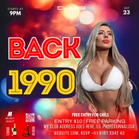 hip hop dance event template Square (1:1)