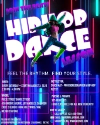 Hip Hop Dance Workshop Instagram Portrait template