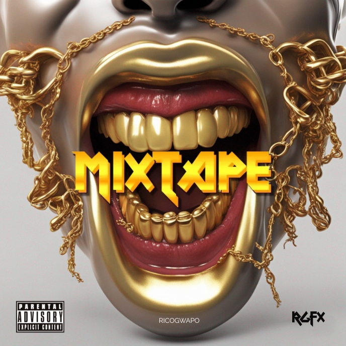 Issue Rapper Mixtape Art Hip Hop Mixtape