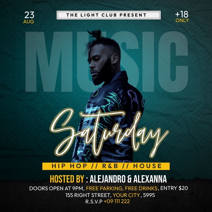 Adds With Rappers Copy of Hiphop Music Ads | PosterMyWall