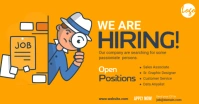 Hiring Ad Gedeelde afbeelding op Facebook template