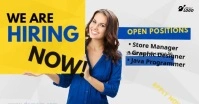 Hiring Ad Template Facebook Shared Image