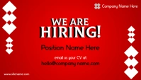 Hiring Announcement | Hiring Poster | Hiring Flyer | Hiring Now Blog Header template