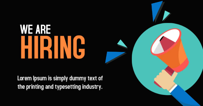 HIRING BANNER Template | PosterMyWall