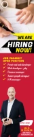 Hiring banner template