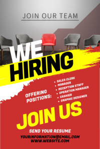 We are hiring Banner Template | PosterMyWall