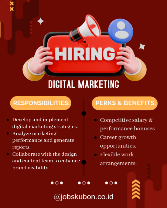 HIRING Instagram Portrait template