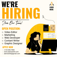 Hiring Template | PosterMyWall