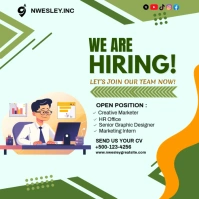 hiring Square (1:1) template