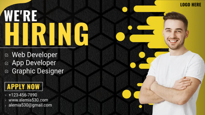 Hiring Apresentação (16:9) template