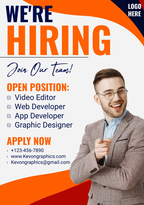 Hiring Template PosterMyWall