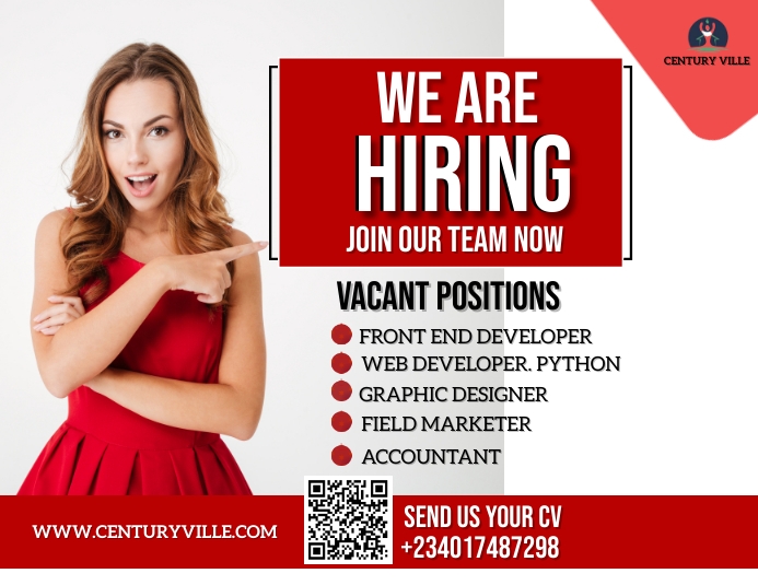 hiring Pamflet (VSA Brief) template