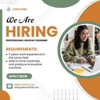 Hiring Instagram-Beitrag template