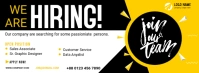 Hiring Facebook Cover template