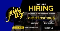 Hiring Facebook Event cover template