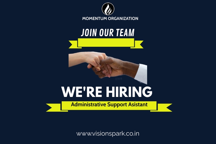 hiring flyer poster (1) template