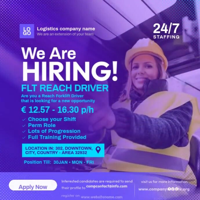 Driver Advert Forklift Driver Job Advert at Timothy Dematteo blog