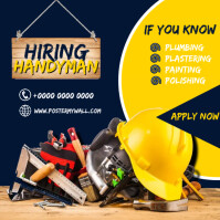 Construction Company Ad Template | PosterMyWall