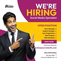 Hiring Instagram Post template