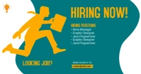 Hiring job Facebook Share Image template