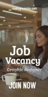 Hiring job video design template Rul-op banner 3' × 6'